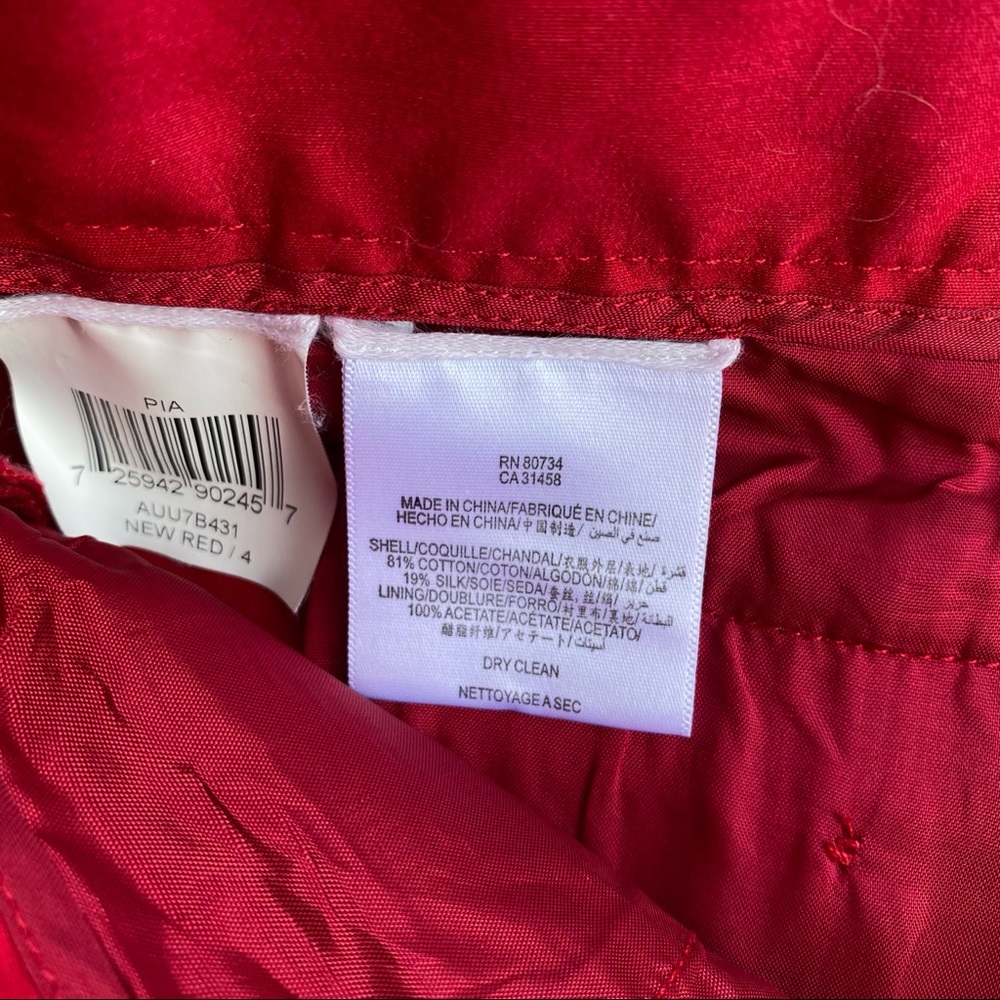 BCBGMaxAzria Red Shorts - Picture 3 of 4